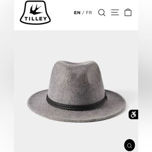 TILLEY 100% WOOL Montana hat /New